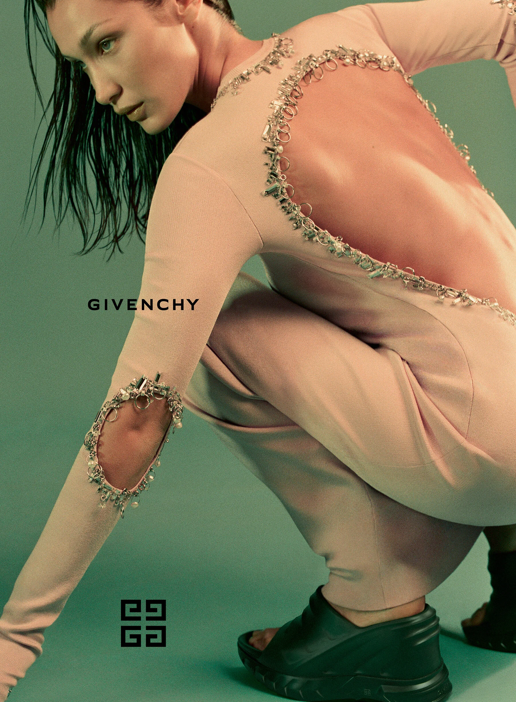 Givenchy SS 2021 Taps Anok, Bella, Kendall + Playboi Carti — Anne